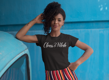 Load image into Gallery viewer, Class & Polish Signature Script Unisex T-Shirt (Black)