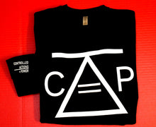 Load image into Gallery viewer, Controlled Actions = Power Black Unisex Equation Sweatshirt